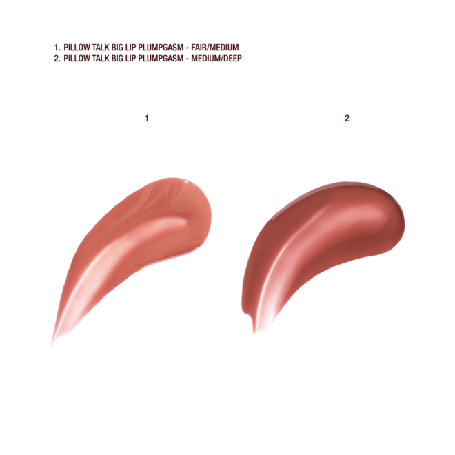 Pillow Talk Big Lip Plumpgasm Duo swatches Pillow Talk Big Lip Plumpgasm Duo swatches