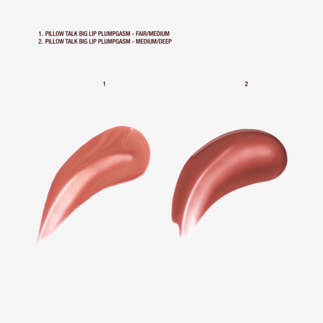 Pillow Talk Big Lip Plumpgasm Duo swatches Pillow Talk Big Lip Plumpgasm Duo swatches