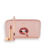 PILLOW TALK LIP KIT & MAKEUP BAG