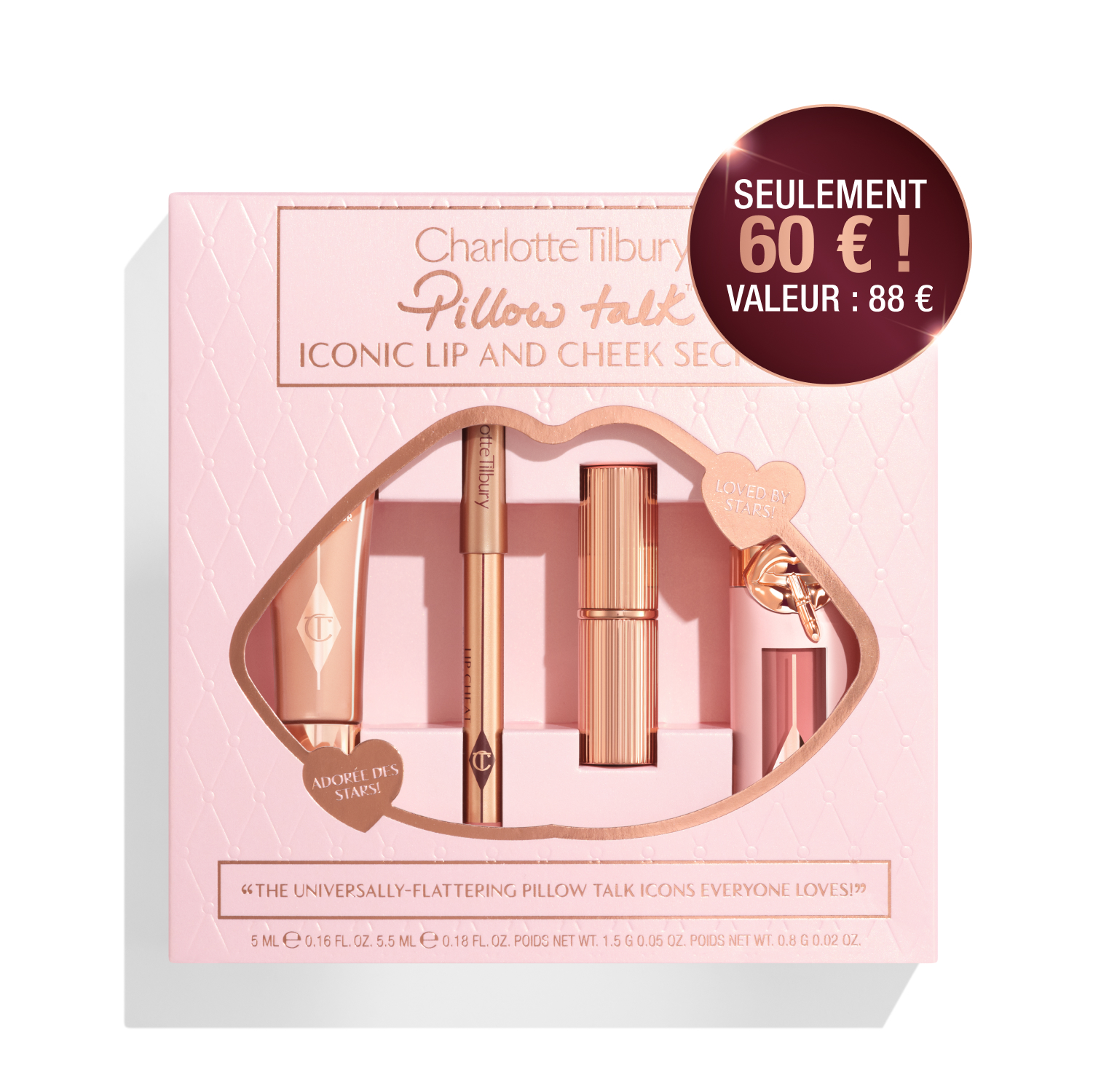 Pillow Talk Iconic Lip And Cheek Secrets 