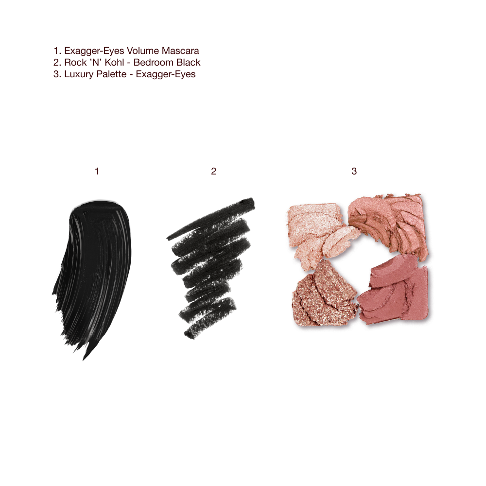 Exagger-eyes bundle texture swatche