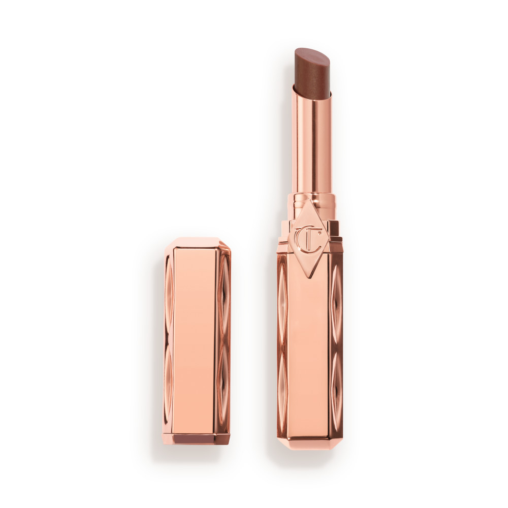 Charlotte Tilbury Pillow Talk Long Lasting Blush Balm Sheer Lip Tint 90's Kiss 0.07 Oz/2 G In Brown