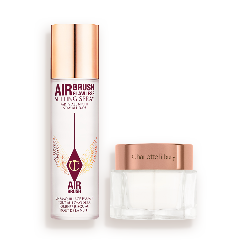 Charlotte's Magic Cream & Setting Spray Duo: Full-sized