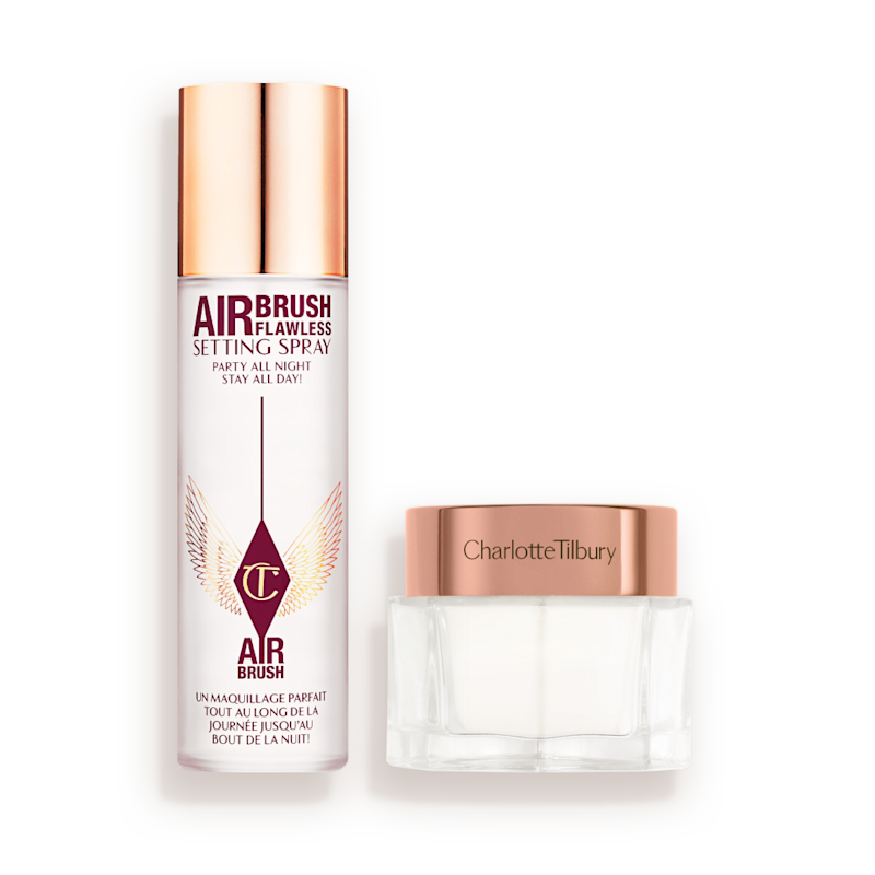 SAVE 15%!CHARLOTTE’S MAGIC CREAM & SETTING SPRAY DUOSkincare & Makeup Kit