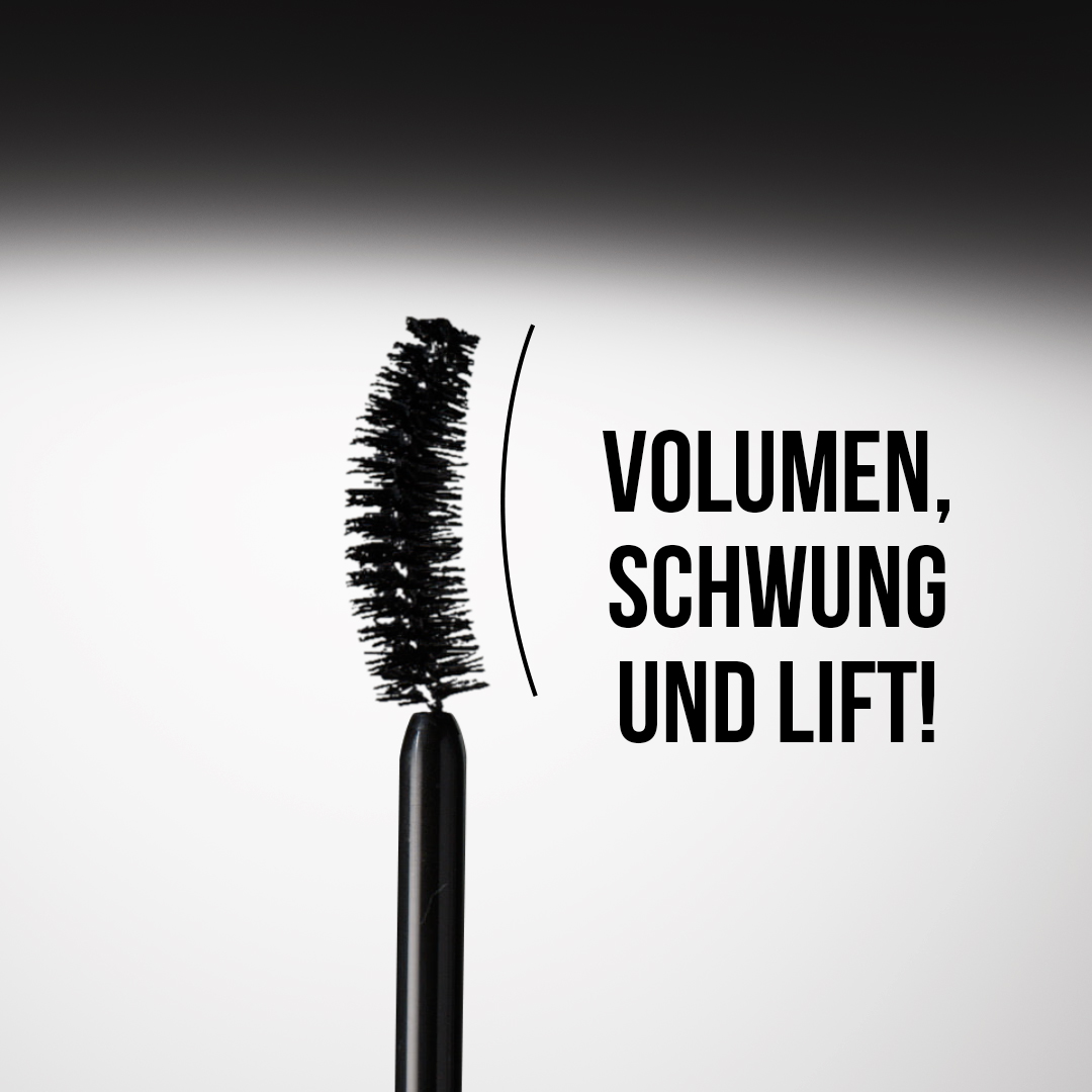 INNER CURVE FOR VOLUME +
CURL + LIFT!