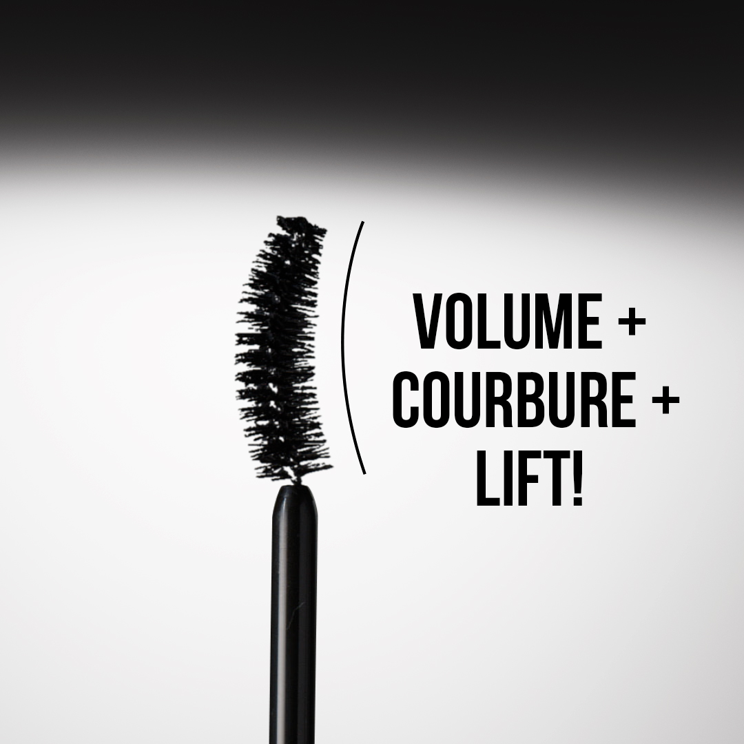 INNER CURVE FOR VOLUME +
CURL + LIFT!