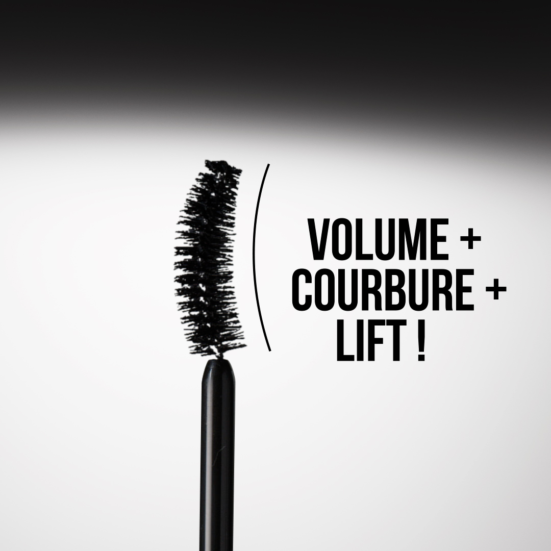 INNER CURVE FOR VOLUME +
CURL + LIFT!