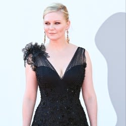 Kirsten Dunst on the red carpet at Venice Film Festival