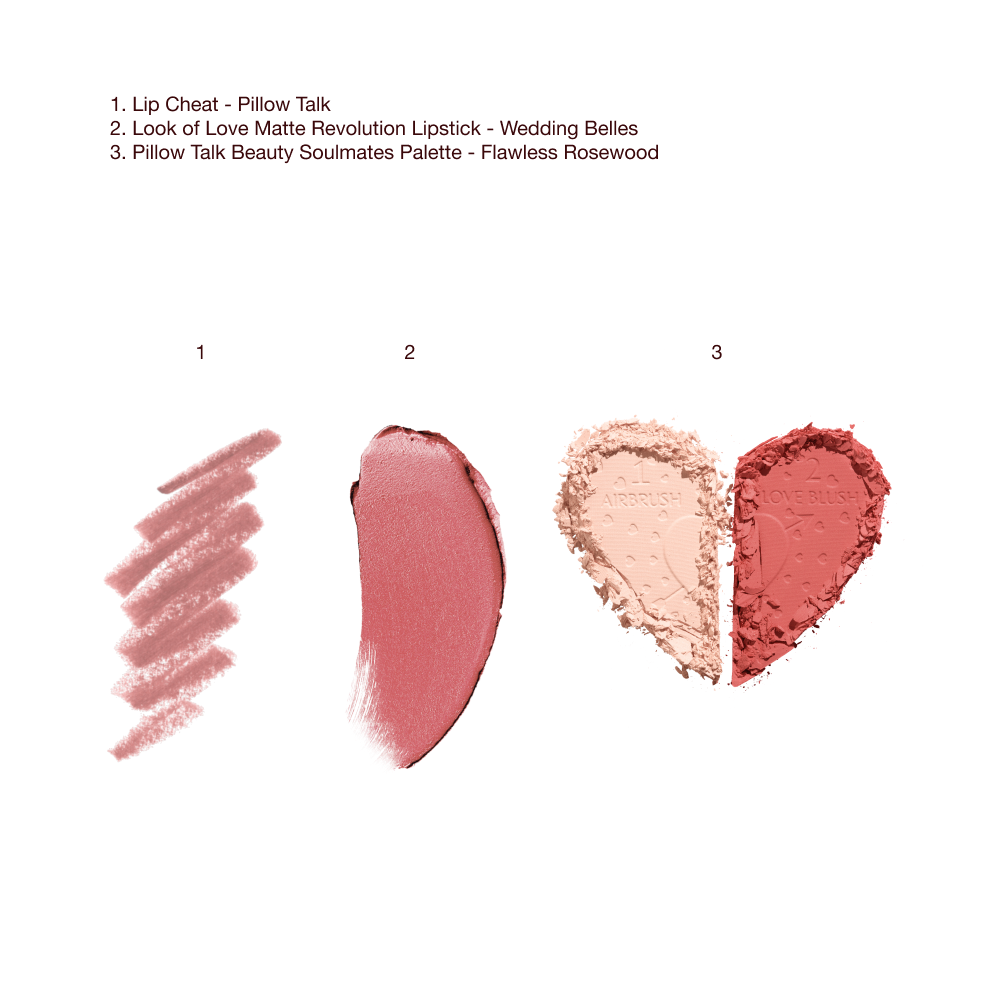CHARLOTTE’S BRIDAL BEAUTY SOULMATES KIT - Bundle-Swatches