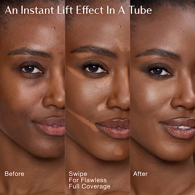 Airbrush Concealer lift effect application