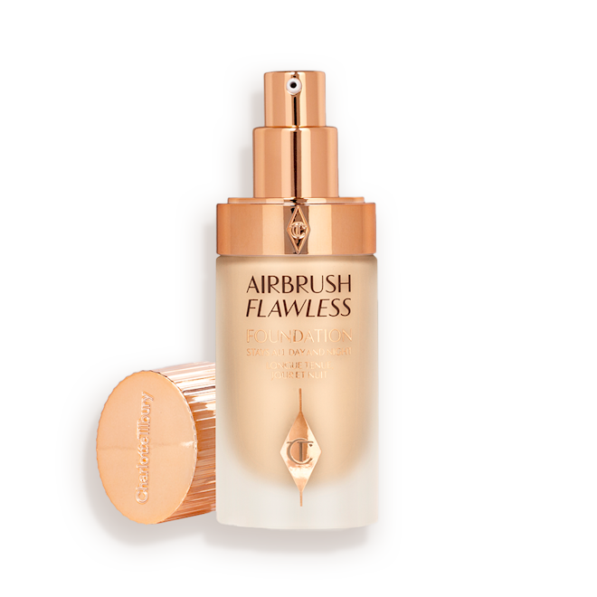 Airbrush Flawless Foundation 5 warm open with lid Packshot Airbrush Flawless Foundation 5 warm open with lid Packshot
