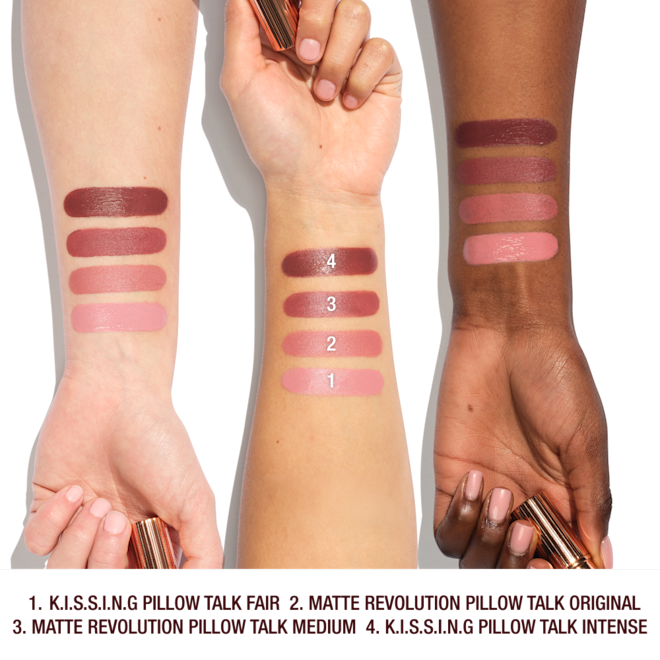 Pillow talk lip kit makeup bag charlotte tilbury