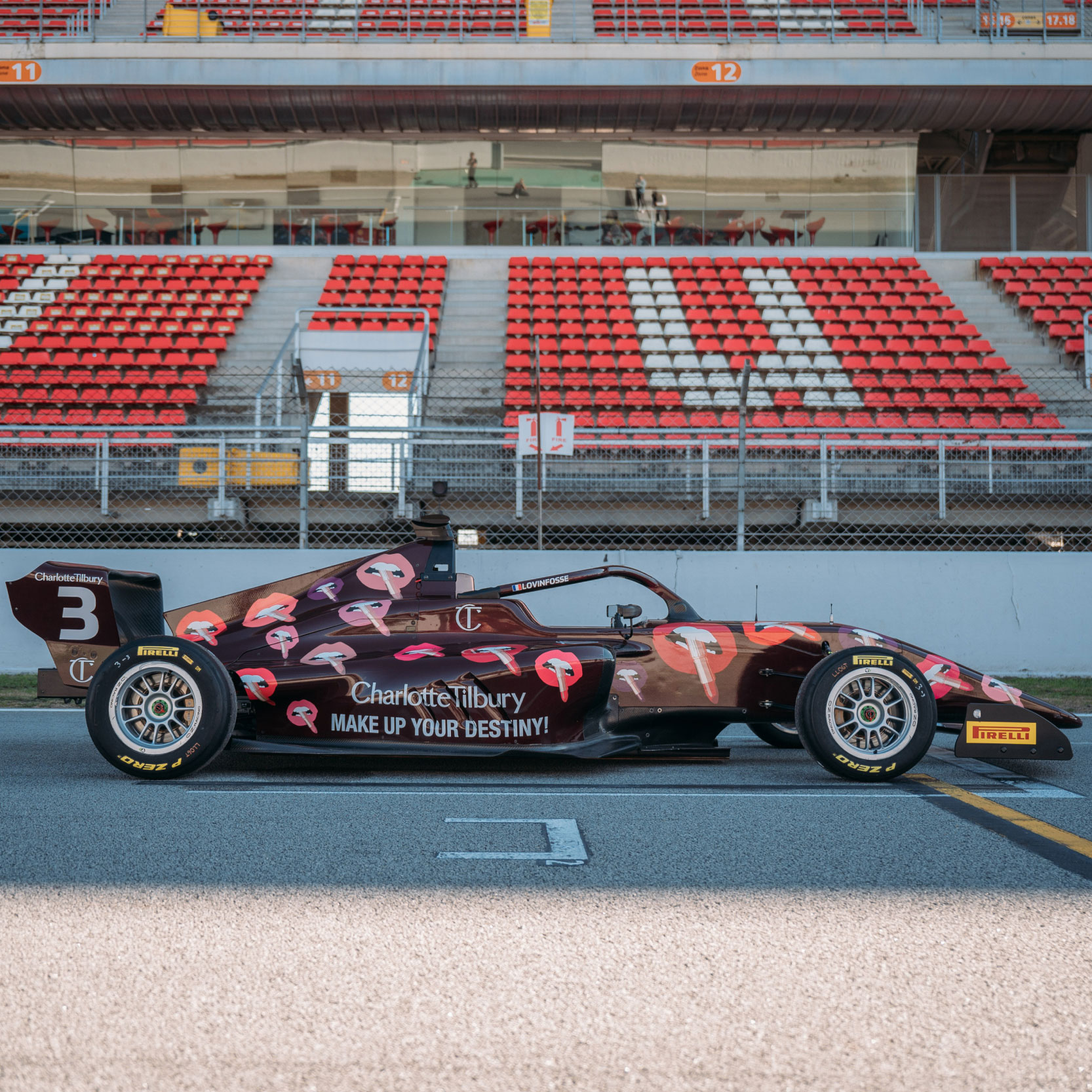 Charlotte Tilbury Formula One Car 
