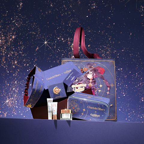 Charlotte Tilbury x Genshin Impact limited-edition makeup collection and merchandise