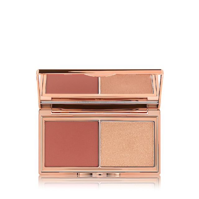 Hollywood Blush and Glow Glide Palette duo blush et highlighter en Tan/Deep