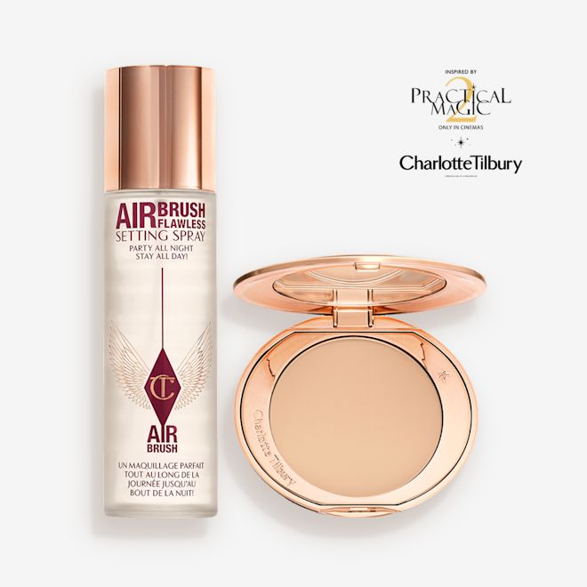 AIRBRUSH FLAWLESS FINISH & SET DUO - Practical Magic AIRBRUSH FLAWLESS FINISH & SET DUO - Practical Magic