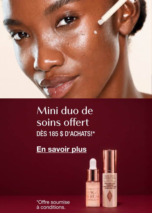 Mini duo de soins offert