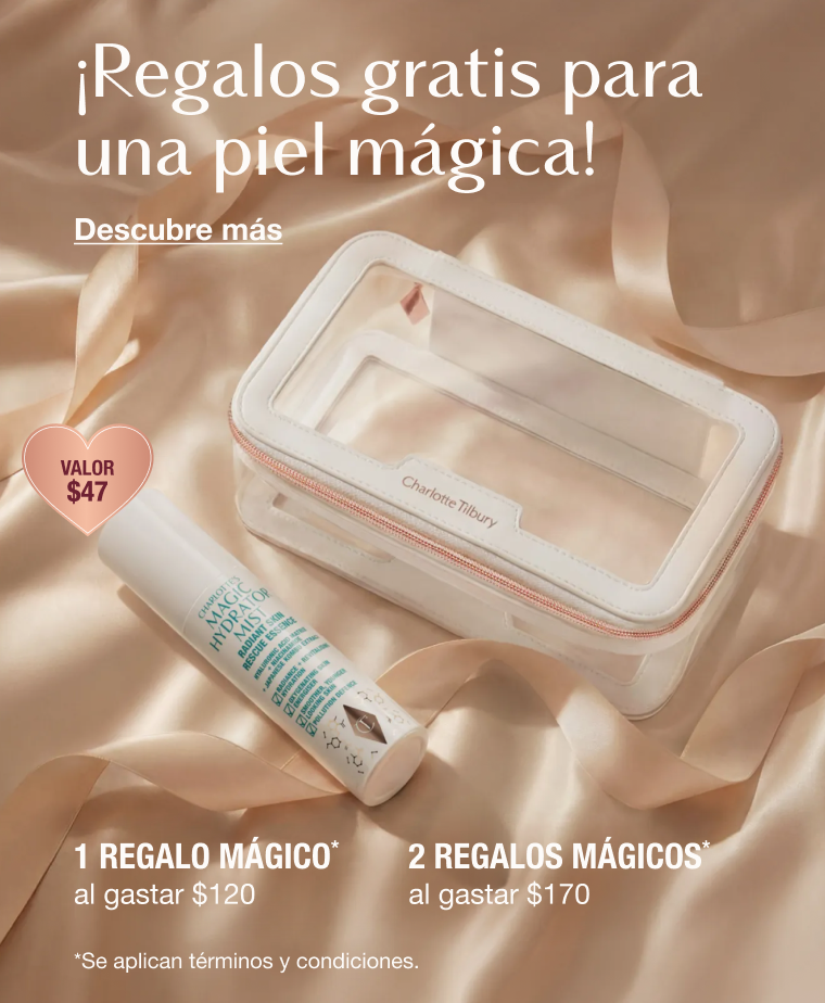 ¡Regalos gratis para una piel mágica!    [VALOR $47] 1 REGALO MÁGICO*   al gastar $120      2 REGALOS MÁGICOS*   al gastar $170  <Descubre más>