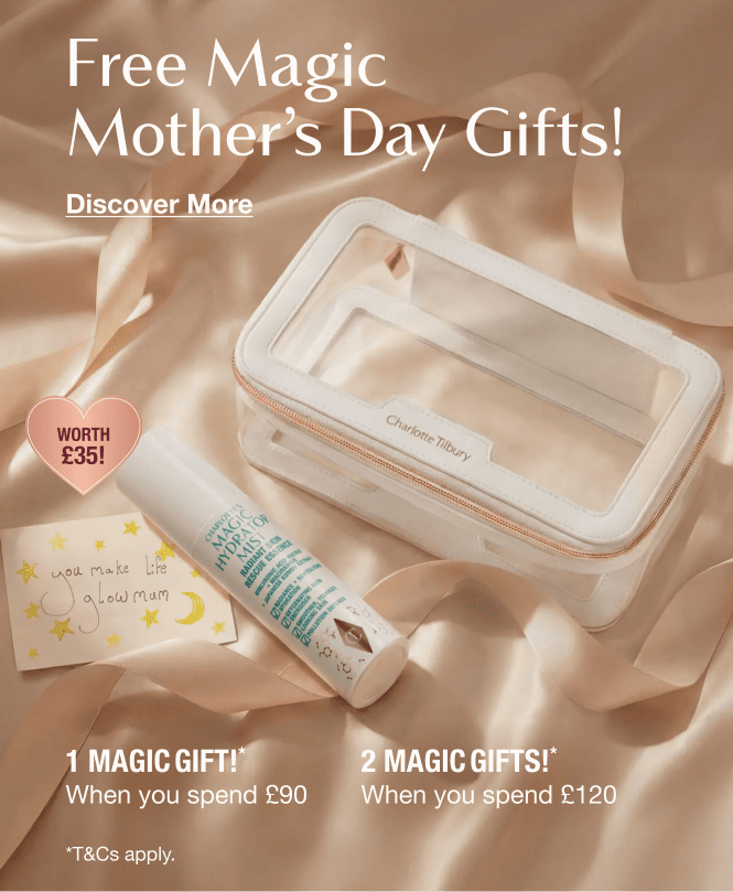 Free Magic Mother’s Day Gifts!    [WORTH £35!] 1 MAGIC GIFT!*   When you spend £90      2 MAGIC GIFTS!*   When you spend £120  <Discover More>