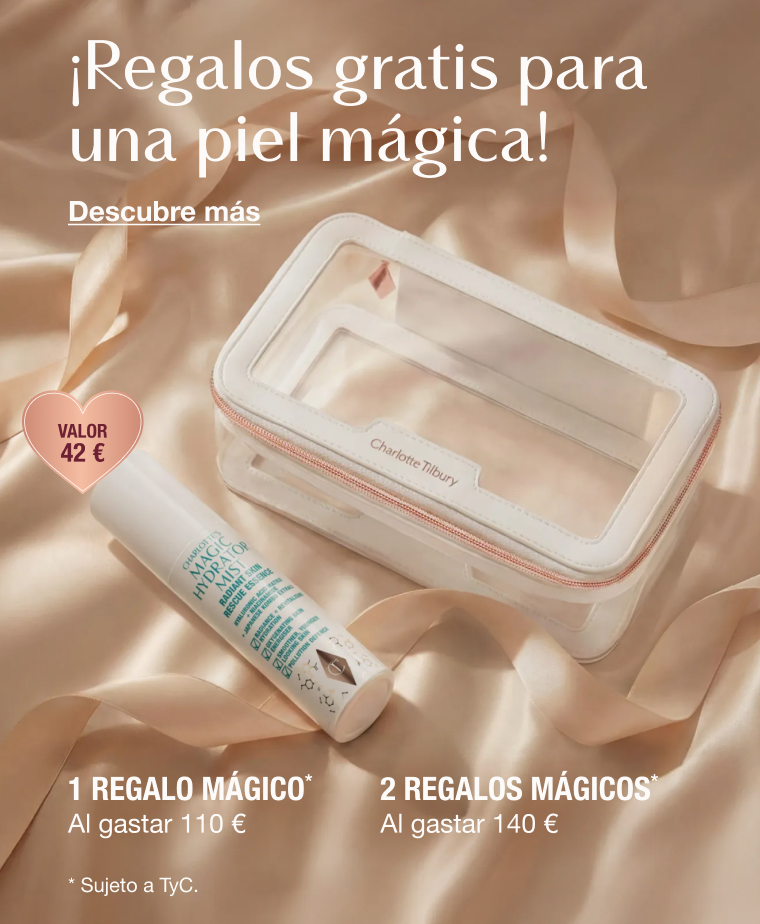 ¡Regalos gratis para una piel mágica!    [VALOR 42 €] 1 REGALO MÁGICO*   Al gastar 110 €      2 REGALOS MÁGICOS*   Al gastar 140 €  <Descubre más>