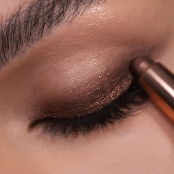Exagger-eyes Easy Eyeshadow Stick In Astral Topaz: Chocolate