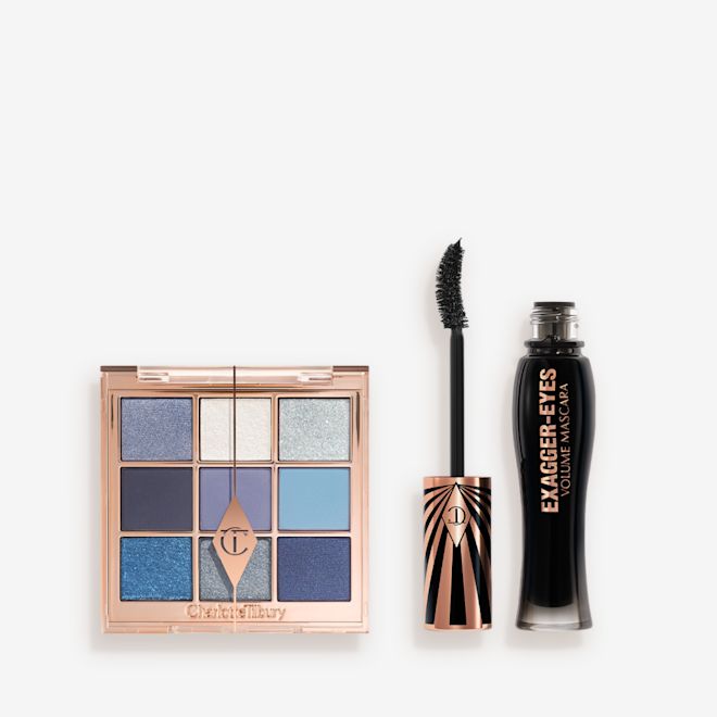 Charlotte's Beautifying Exagger-Eyes Duo: 9-Pan Eyeshadow Palette + Mascara Kit Charlotte's Beautifying Exagger-Eyes Duo: 9-Pan Eyeshadow Palette + Mascara Kit