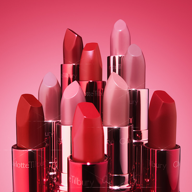 Charlotte's Hollywood Beauty Icon Lipsticks are perfect gifts for International Women's Day