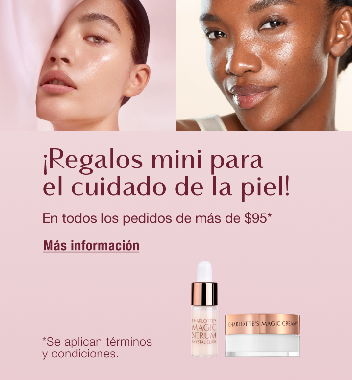 Regalos mágicos para el cuidado de la piel en tamaño mini.