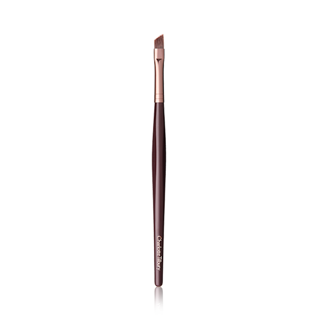 Eye Liner Brush is a thin, tapered brush with synthetic bristles that is perfect for creating winged eyeliner looks