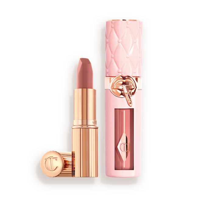 Pillow Talk Lipstick + Plumpgasm Pillow Talk Lipstick + Plumpgasm