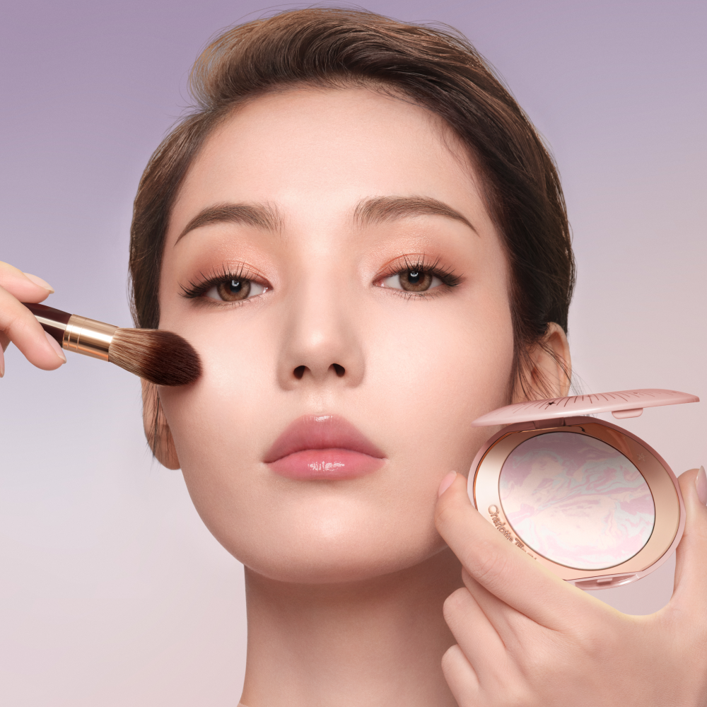 Airbrush Soft Light Powder - Lavender Veil model 