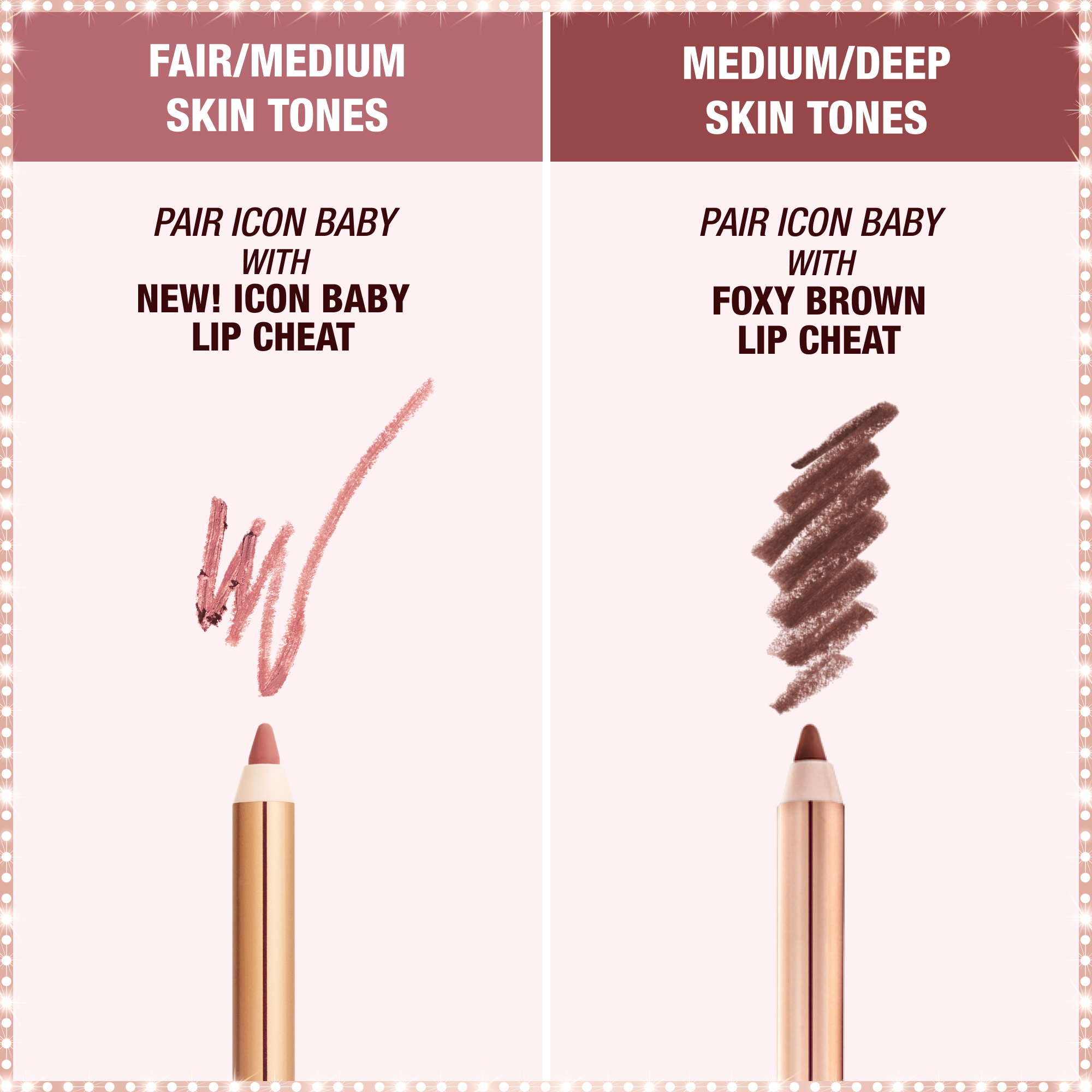 Icon Baby Lipstick - perfect pairing