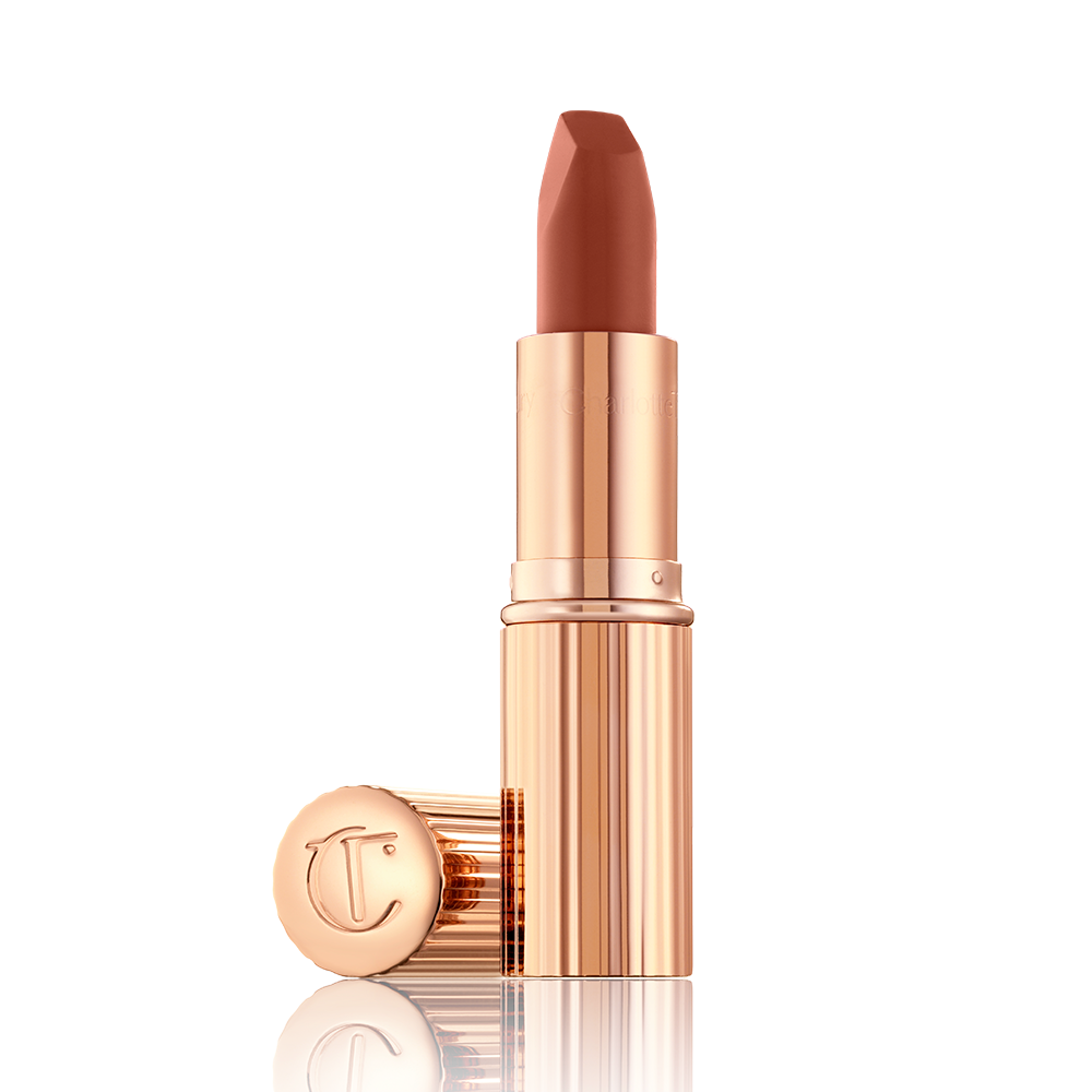 nude brown lipstick