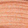 Close-up swatch of a shimmery, pinky-peach liquid highlighter with very fine shimmer.