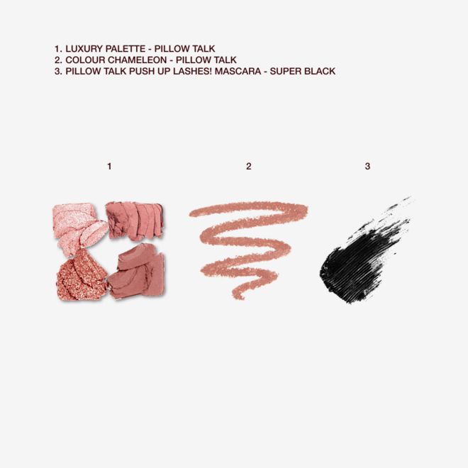 4 Steps Wide Eyed Pillow Talk Gaze swatches 4 Steps Wide Eyed Pillow Talk Gaze swatches