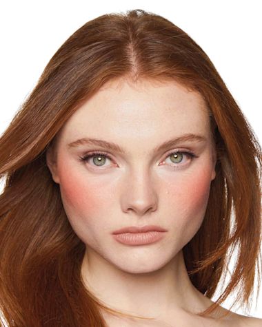 UNREAL BLUSH - PEACHY GLOW - MODEL 1