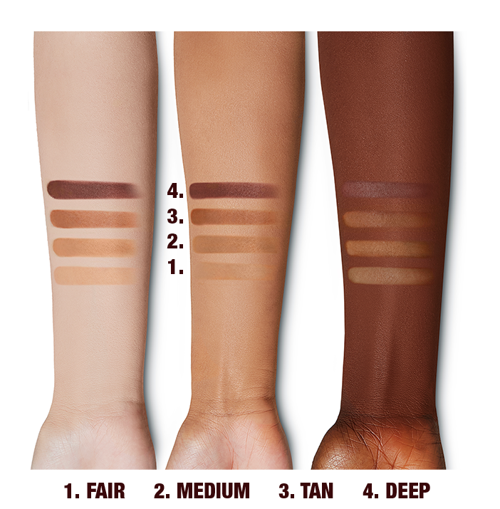 AIRBRUSH BRONZER SWATCHES