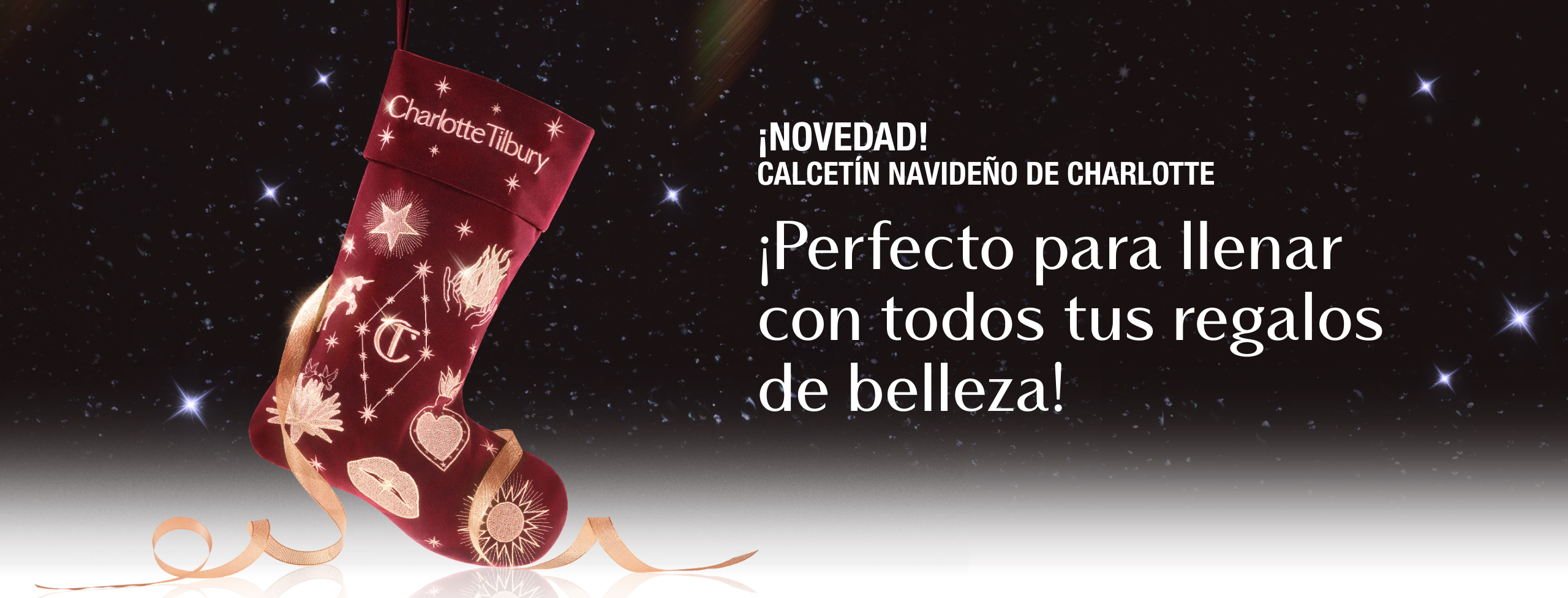 NEW! CHARLOTTE’S HOLIDAY STOCKING