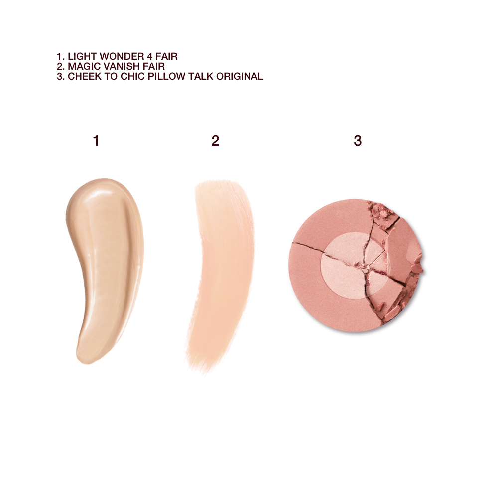 Complexion Perfecting Beautifying Blush Kit Swatches