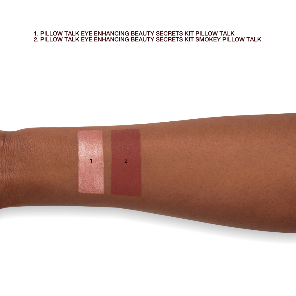 Pillow talk Dreamy Eye & Lip Kit Swatches