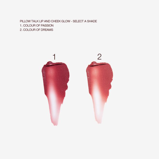 Lip and Cheek Glow swatches Lip and Cheek Glow swatches