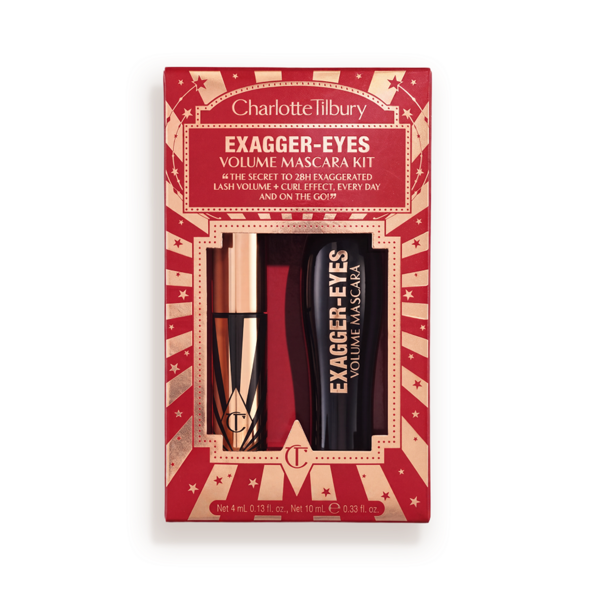 Exagger-Eyes Volume Mascara Kit Packshot Closed
