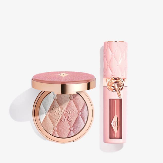 PILLOW TALK PLUMP & MULTI-GLOW LIP AND CHEEK DUO DUO PILLOW TALK PLUMP & MULTI-GLOW LIP AND CHEEK DUO DUO