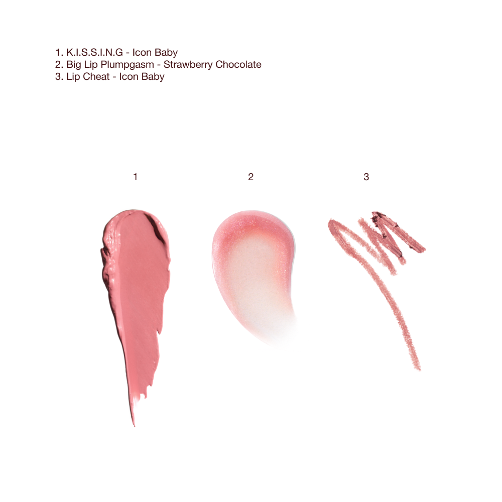 Plump and Lift lip kit texture swatch 