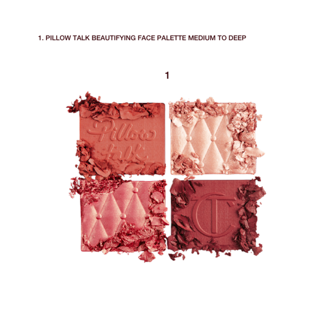 PILLOW TALK BEAUTIFYING PALETTE MEDIUM TO DARK PILLOW TALK BEAUTIFYING PALETTE MEDIUM TO DARK
