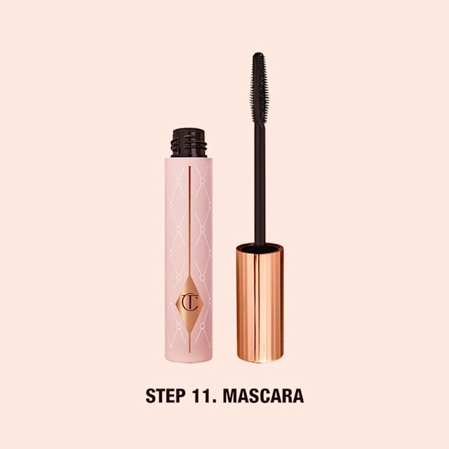 Step 11 in your order of makeup steps: mascara