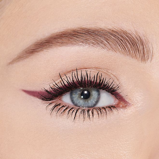 Pillow Talk Push Up Eye Kit on fair skintone model Pillow Talk Push Up Eye Kit on fair skintone model