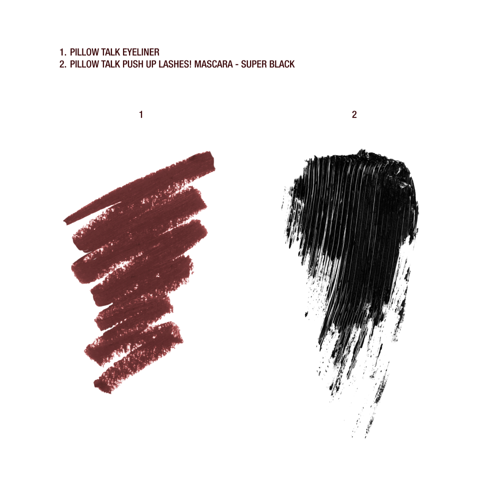 Pillow Talk Push Up Eye Kit swatches