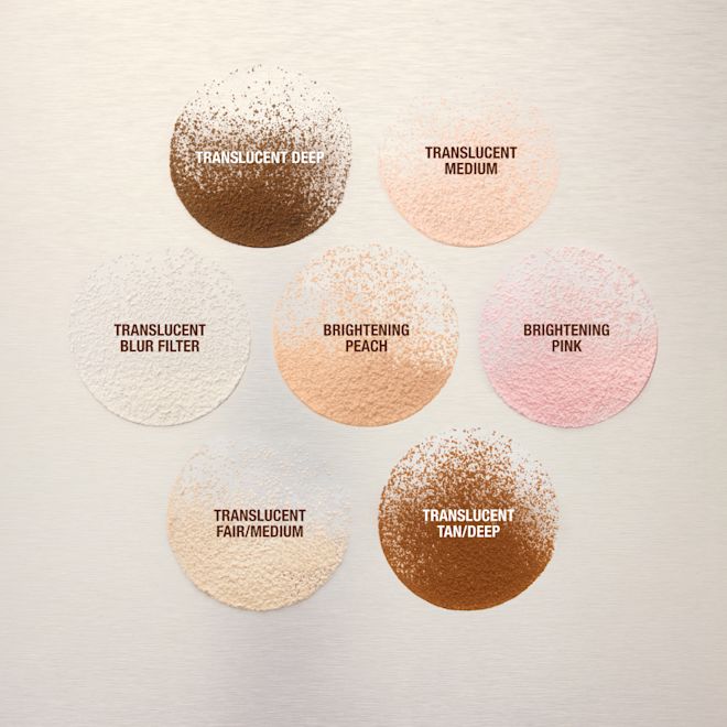 Airbrush Loose Powder texture swatch Airbrush Loose Powder texture swatch