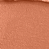 Close-up swatch of a muted apricot lipstick with a matte finish.